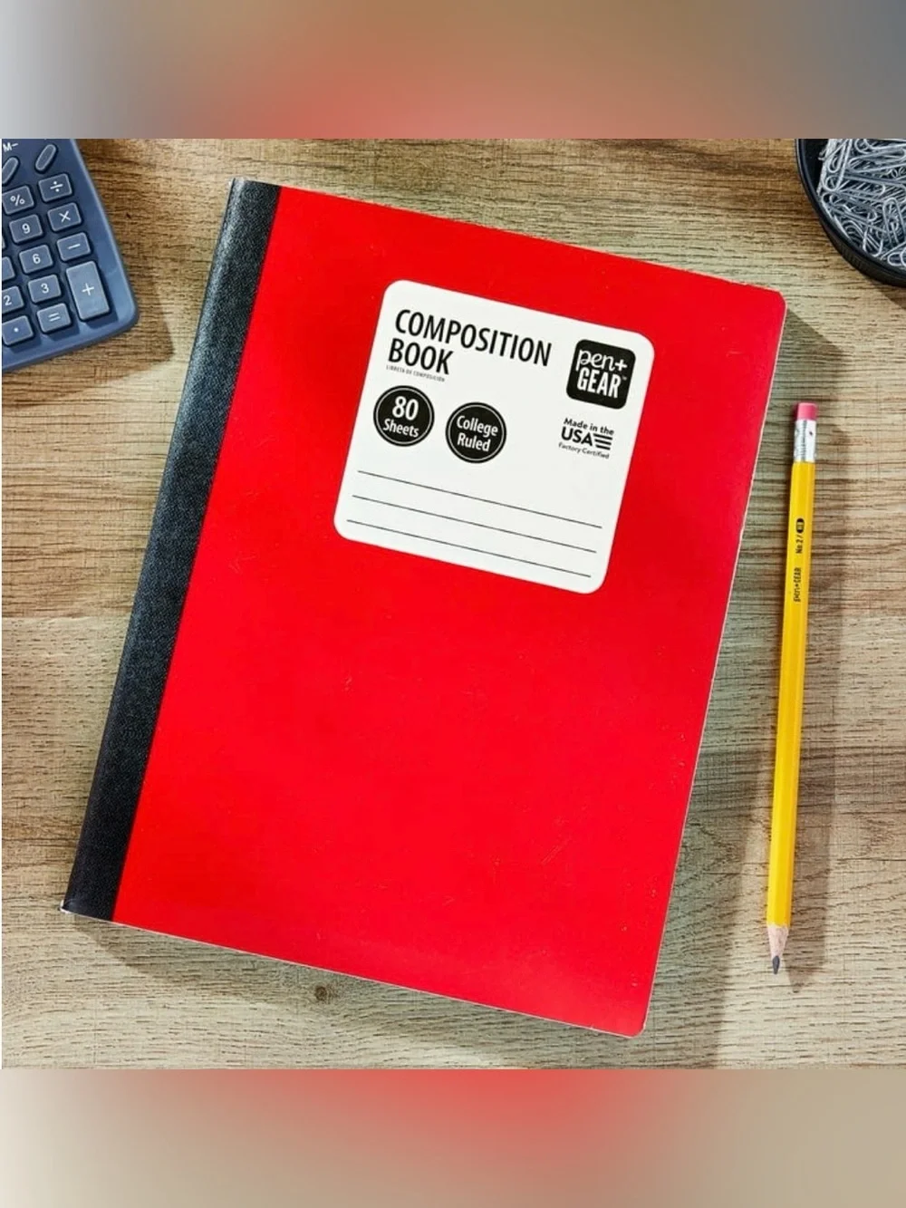 🫧 $2 Red Composition Book